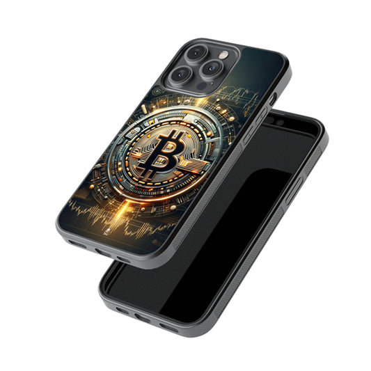 Bitcoin Glossy Metal Case