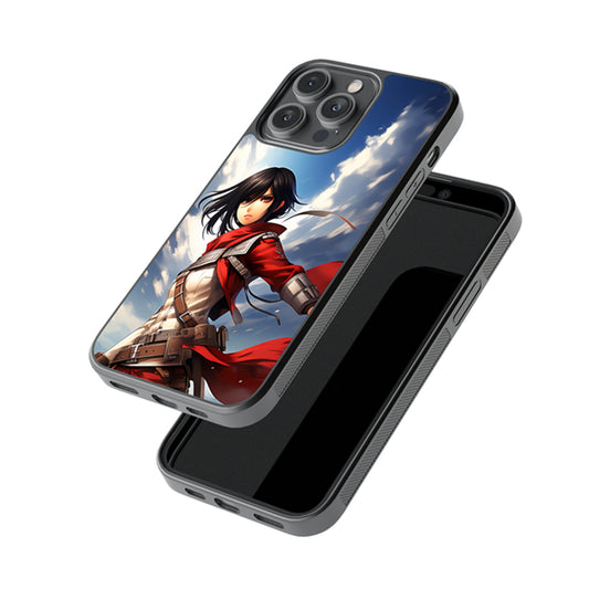 Action Of Mikasa  Glossy Metal Case