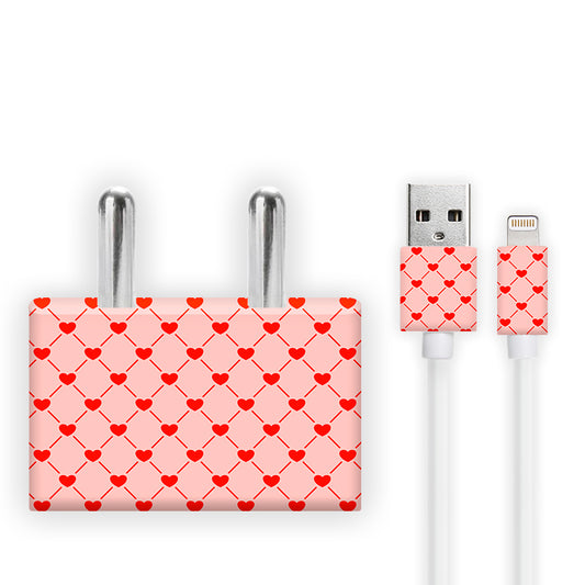 Little Hearts Charger Skin