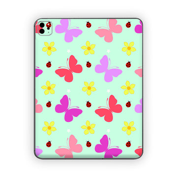 Butterfly Pattern Ipad Skin
