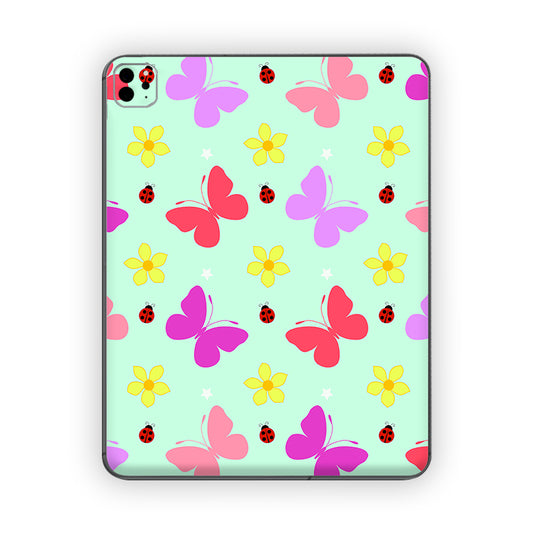 Butterfly Pattern Ipad Skin