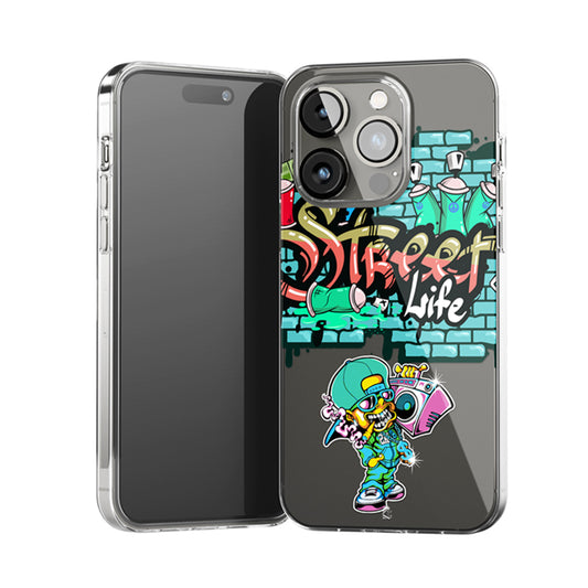 Street Life Clear Silicone Case
