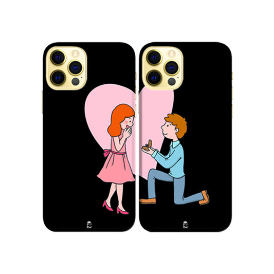 Be my Better Half Slim Hard Couple Phone Case