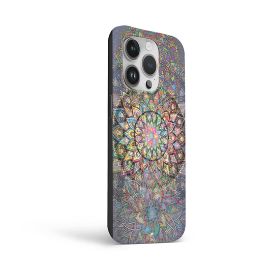 Trippy Mandala Flexible Soft Silicone Case
