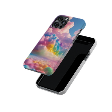 Cotton Candy Clouds Slim Hard Case