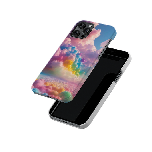 Cotton Candy Clouds Slim Hard Case