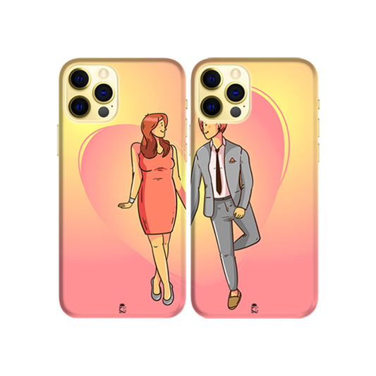 Dancing Couple Slim Hard Couple Phone Case