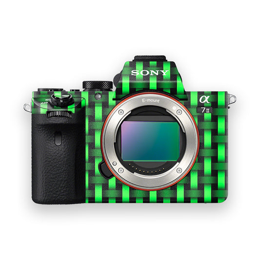 Green Chrome Nets Camera Skin
