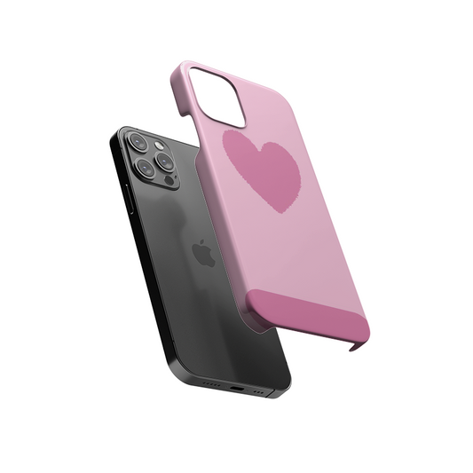 Little Pink Heart Slim Hard Case