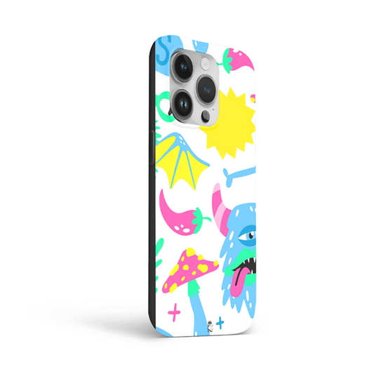 Funny Monster Flexible Soft Silicone Case