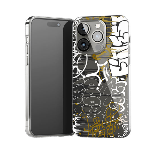 Graffiti Clear Silicone Case