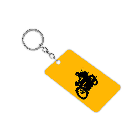Bike Rider Keychain