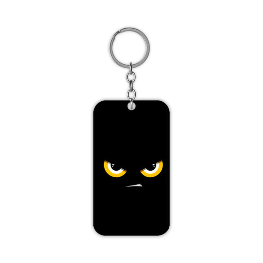 Angry Eyes Keychain