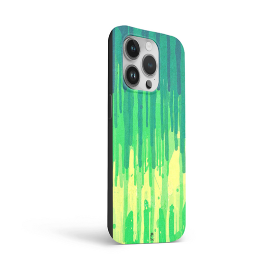 Paint Drip Fall Flexible Soft Silicone Case