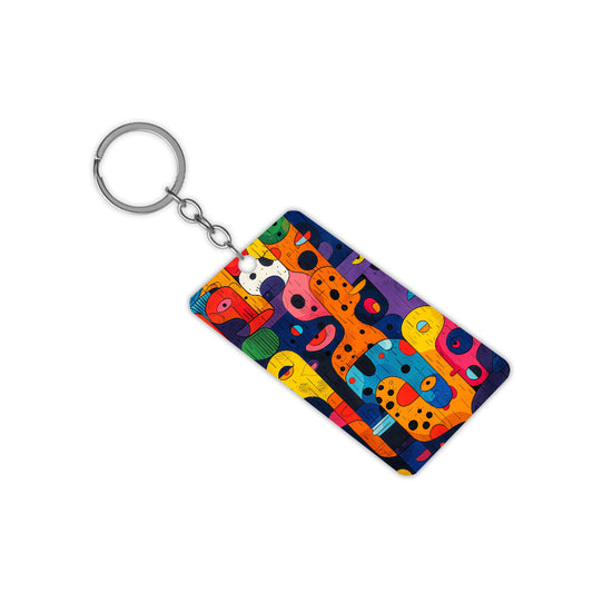 Fusion Art Keychain