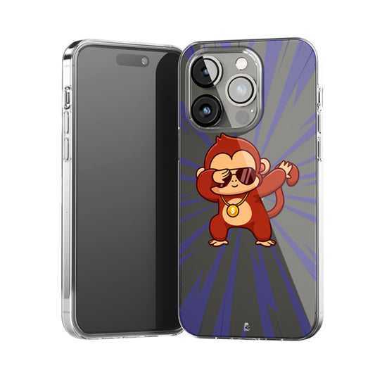 Swag Monkey Clear Silicone Case