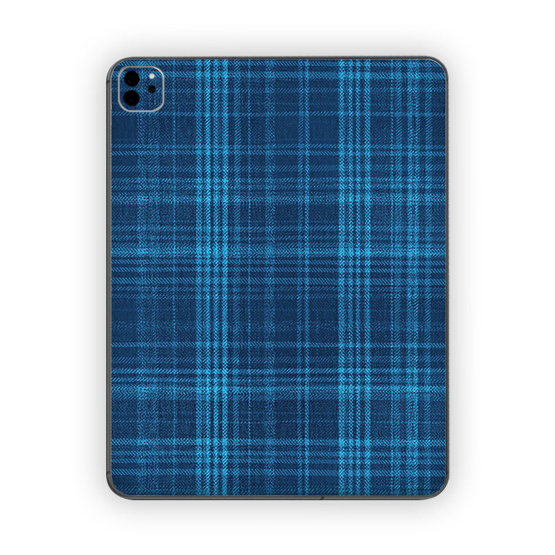 Blue Knitts Ipad Skin