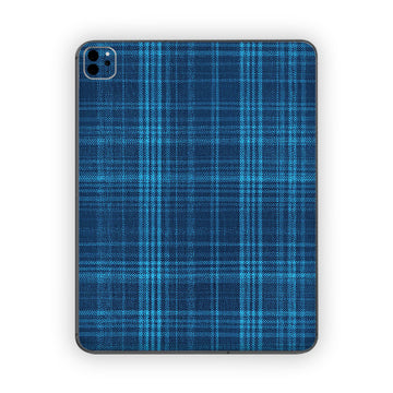 Blue Knitts Ipad Skin