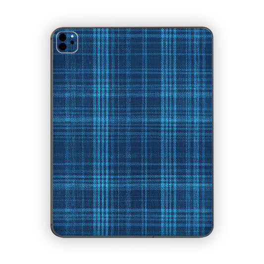 Blue Knitts Ipad Skin