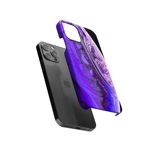 Purple Planet Slim Hard Case