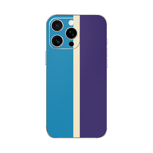 Blue Linera Mobile Phone Skin