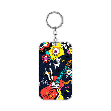 Guitar Keychain