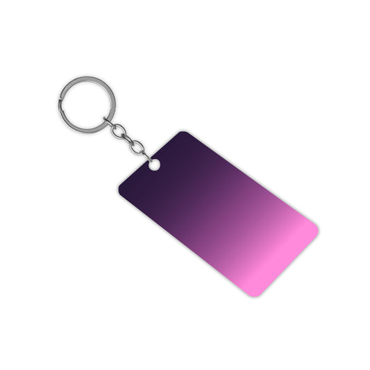 Purple Gradient Keychain