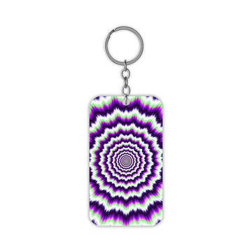 Trippy Illusion Keychain