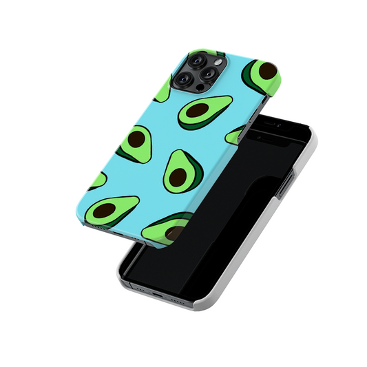 Avacado Pattern Slim Hard Case