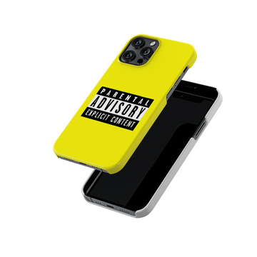 Parental Advisory Explicit Content Slim Hard Case