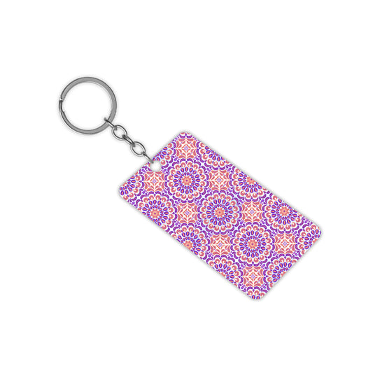 Floral Design Keychain