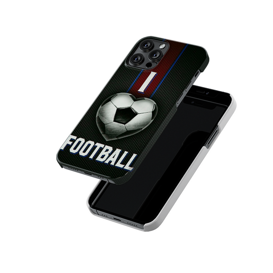 I Love Football Slim Hard Case
