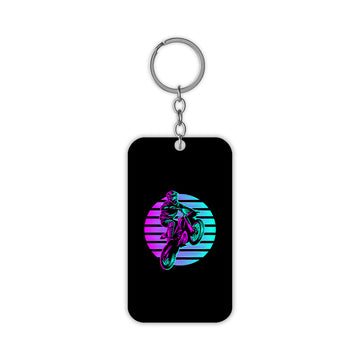 Rat Bike Keychain