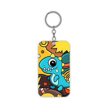 Dino Kid Keychain