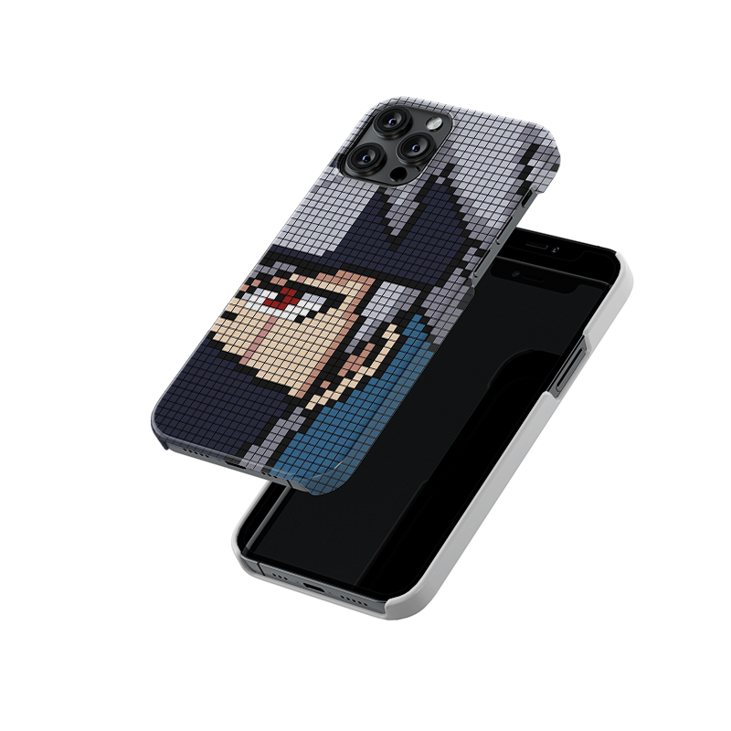 Naruto Pixel Pattern Slim Hard Case