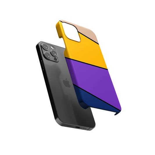 Linear Stripe Slim Hard Case