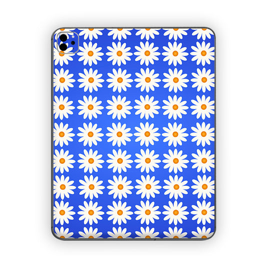 Blue Floral Ipad Skin