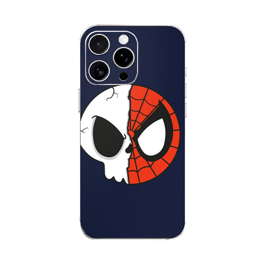 Skull and Spidey Face Mobile Phone Skin