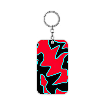 Red Neo Keychain