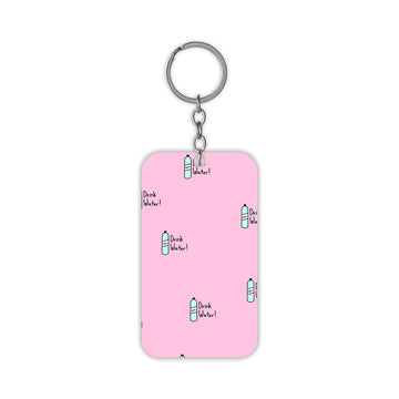 Drink Water Keychain