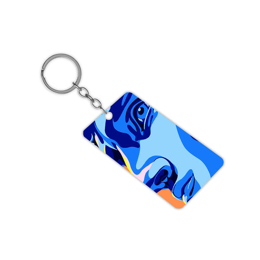 Museum Statue Keychain