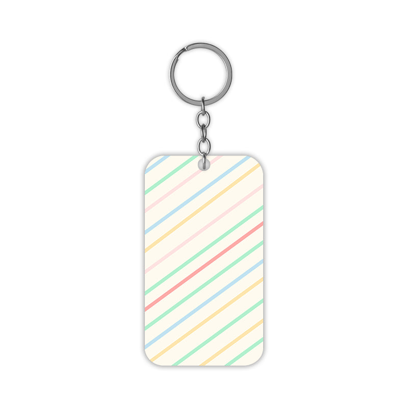 Cross Lines Keychain