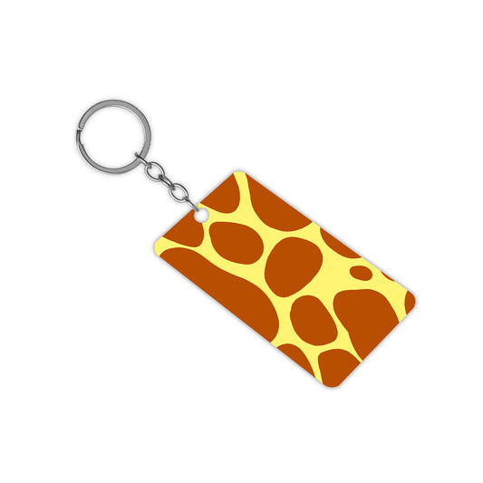 Brown Camo Keychain
