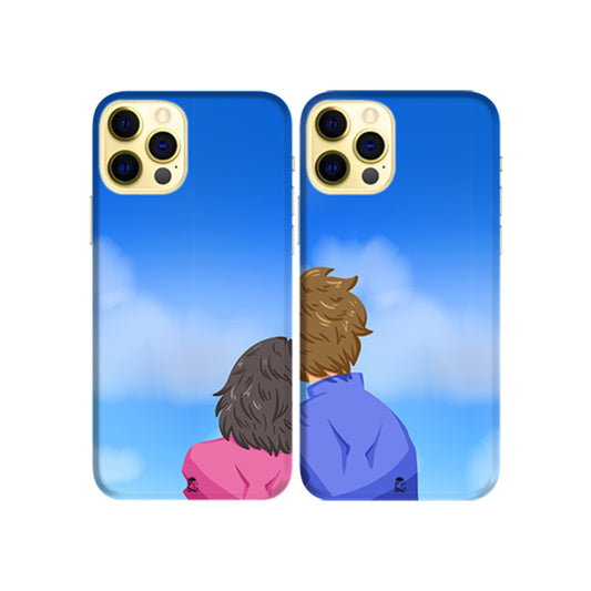 On your Shoulder Forever Slim Hard Couple Phone Case