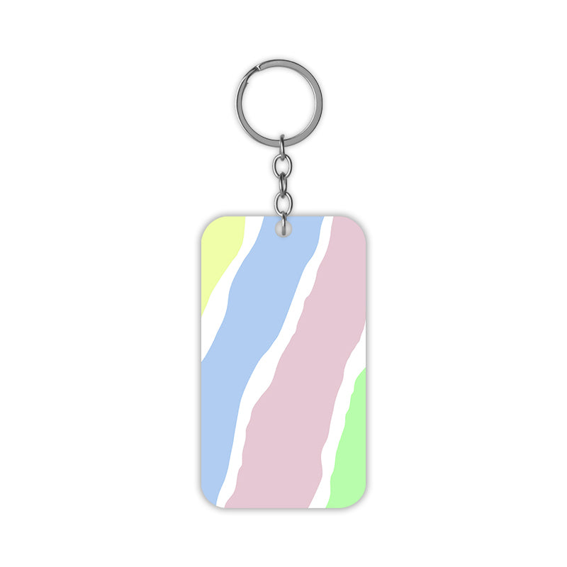 Teared Lines Keychain