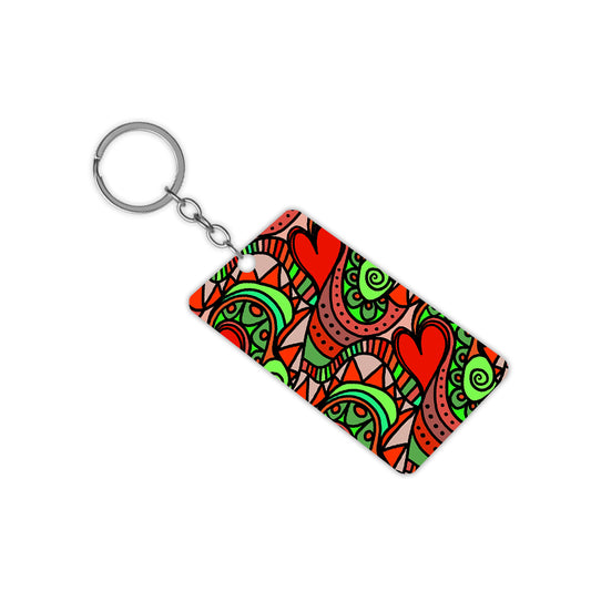 Pop Hearts Keychain