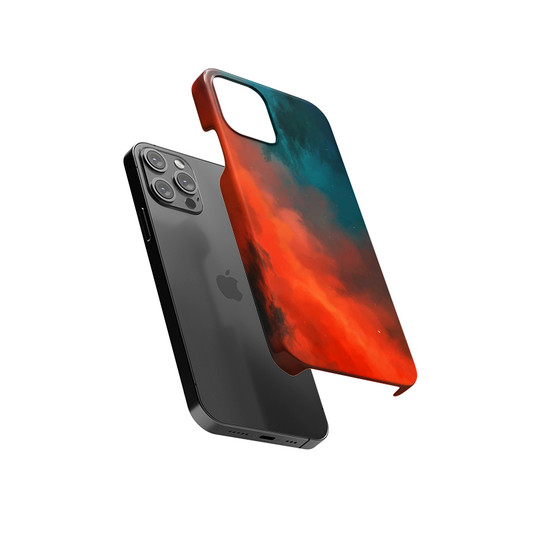 Red, Blue, Smoke Slim Hard Case