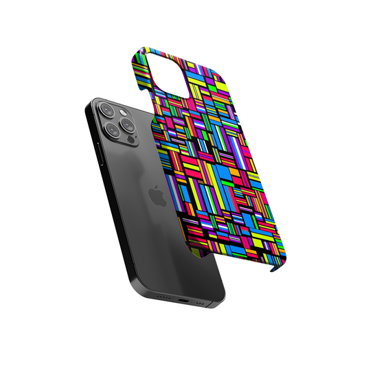 Glitch Pattern Slim Hard Case