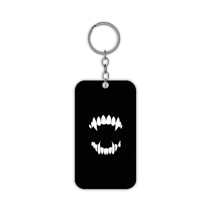 Vampire Teeth Keychain