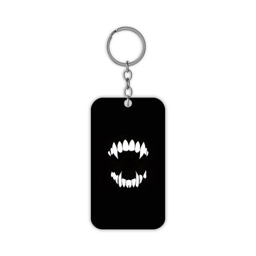 Vampire Teeth Keychain